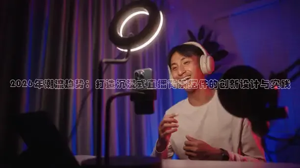 2026年潮流趋势：打造沉浸式直播背景摆件的创新设计与实践